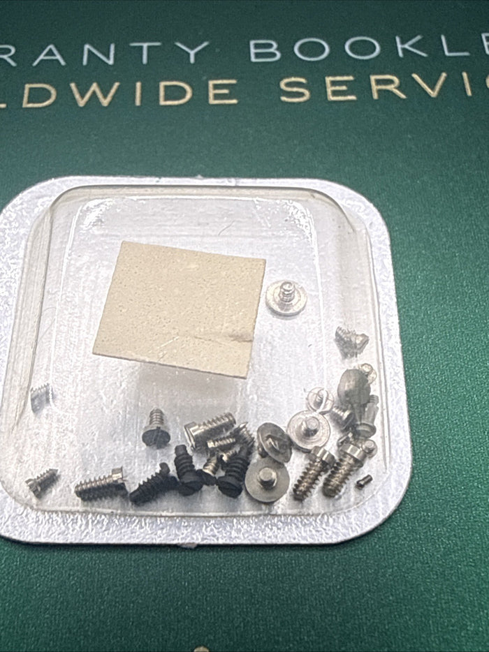 Genuine Rolex 1560 7991 Set Of Screws. Sealed NOS