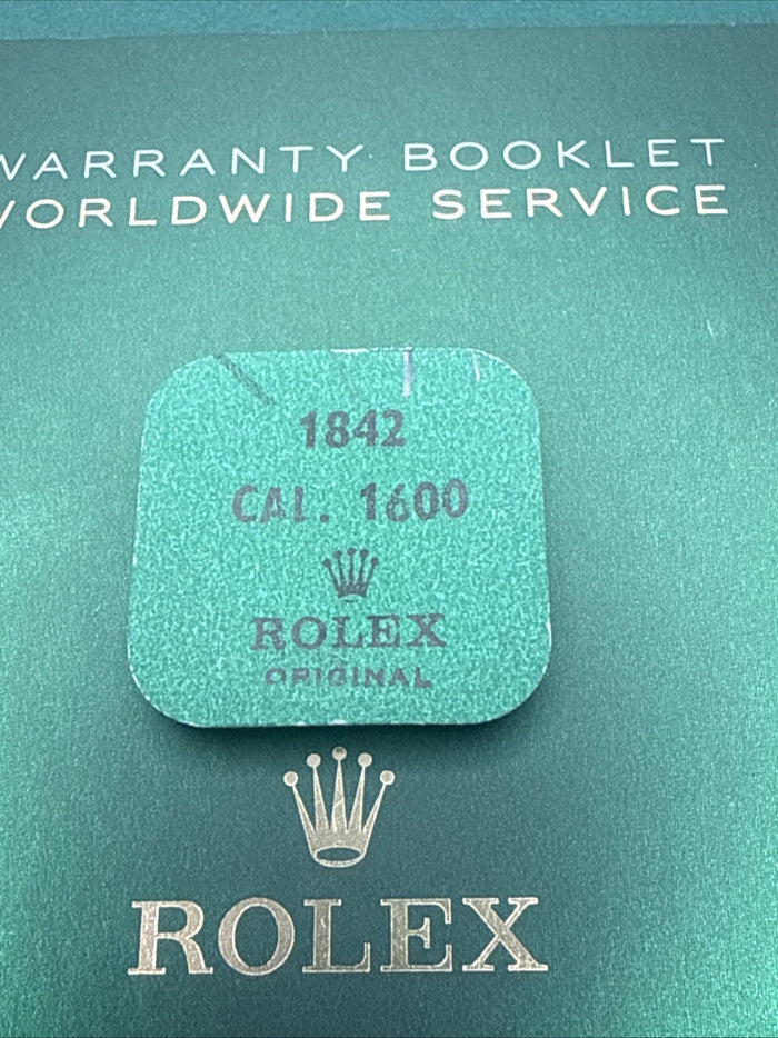 Rolex Crown Wheel Seat Caliber 1600 Part Number 1842 Original New