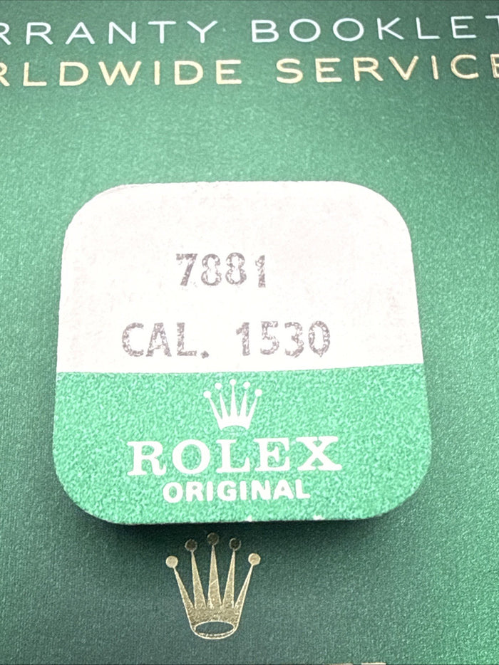 Genuine Rolex Cal 1530 Part 7881 Setting Lever Factory Sealed Swiss Made