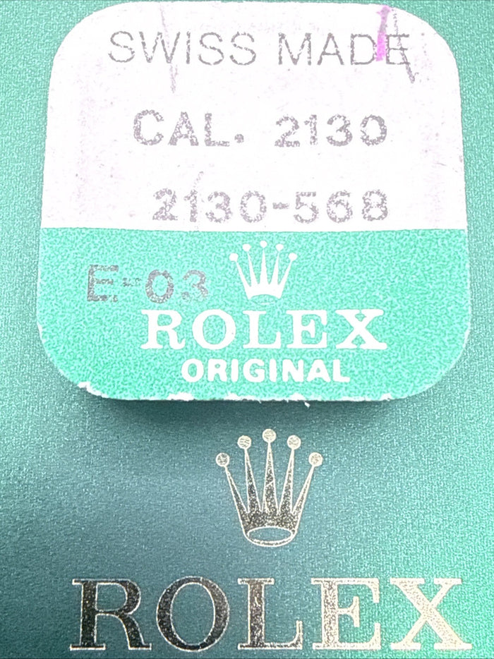 Genuine Rolex Factory Sealed Oscillating Weight Axle Cal. 2130 Part 568