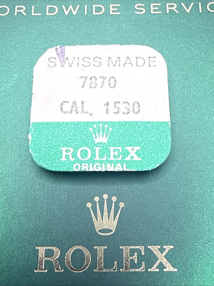 Genuine Rolex Caliber 1530 Part 7870 Winding Pinion Nos Factory Sealed Swissmade