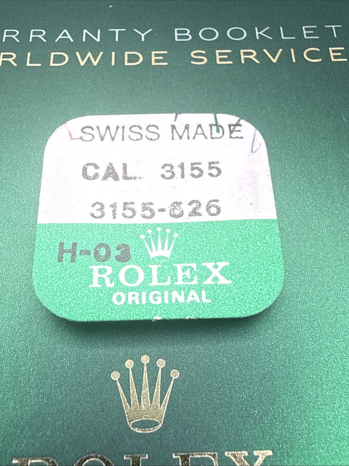 Genuine Rolex OEM cal 3155 Part 626 Date Finger NOS Factory Sealed