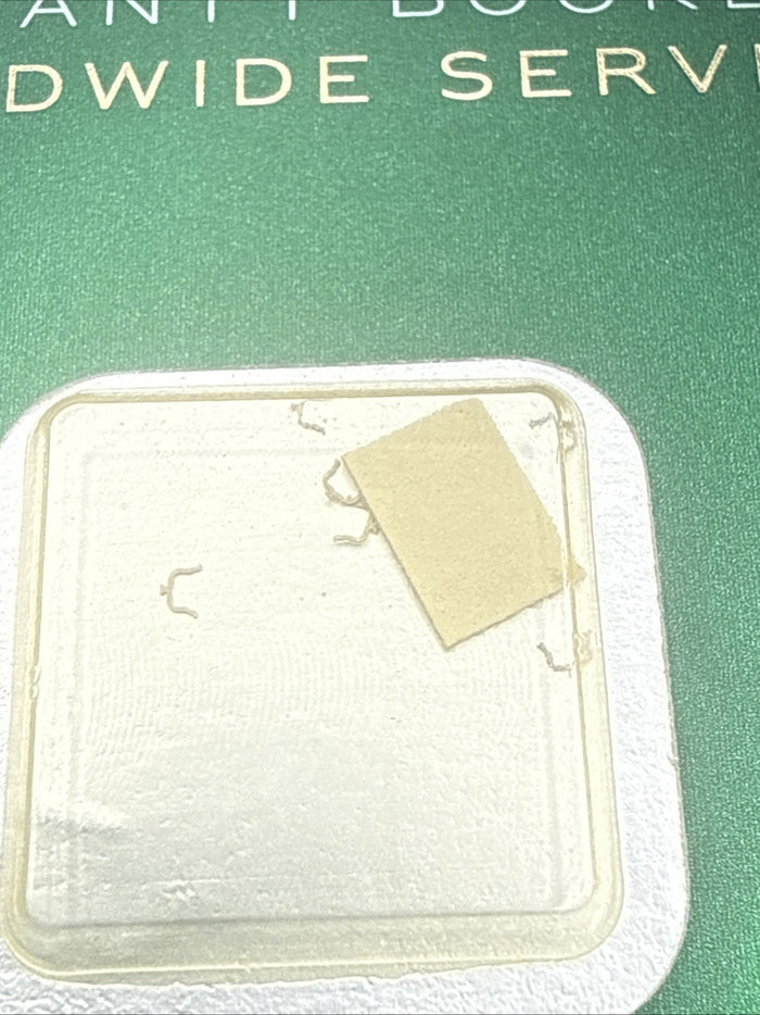 One NEW Genuine Rolex Part 1530 7938 Spring for Escape Wheel Setting Cal. 1530