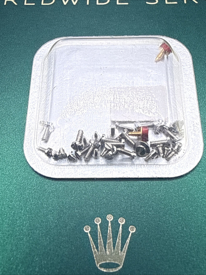 Genuine ROLEX SET OF SCREWS FACTORY SEALED CALIBER 5055 PART 56000-1 Swiss Made