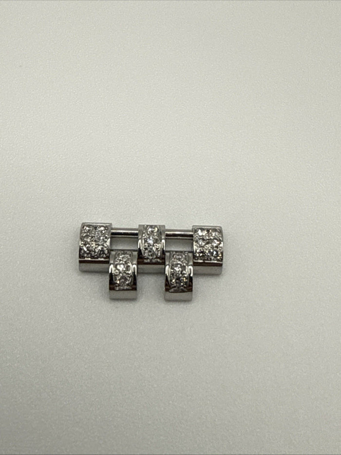 Bust Down Jubilee Link 15.50mm Rolex Stainless Steel For Datejust