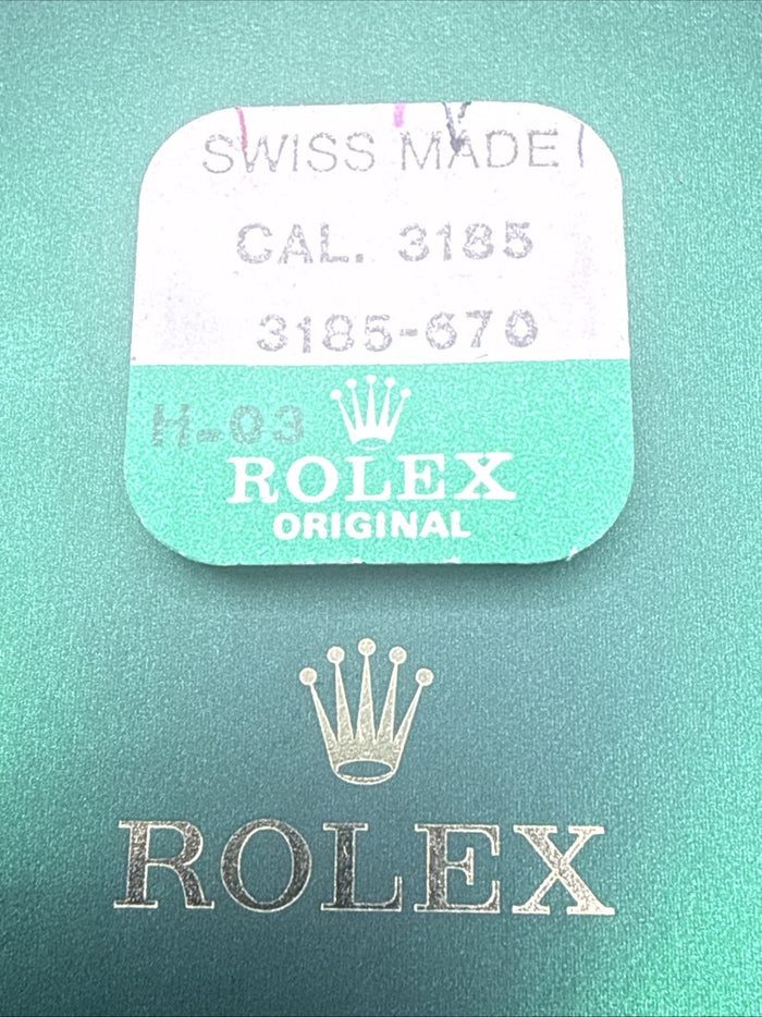 Rolex Calibre 3185 Intermediate Date Wheel 3185-670 - New Sealed Package