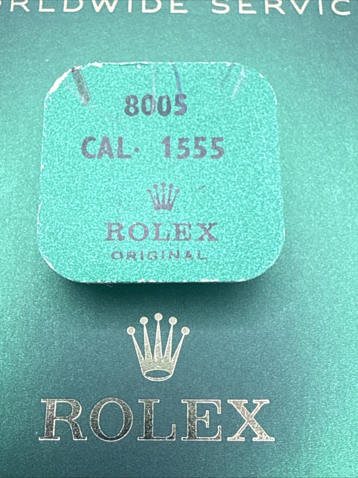 Genuine Rolex 1555 8005 Double Tooth Hour Wheel HT. 2.46mm Factory Sealed