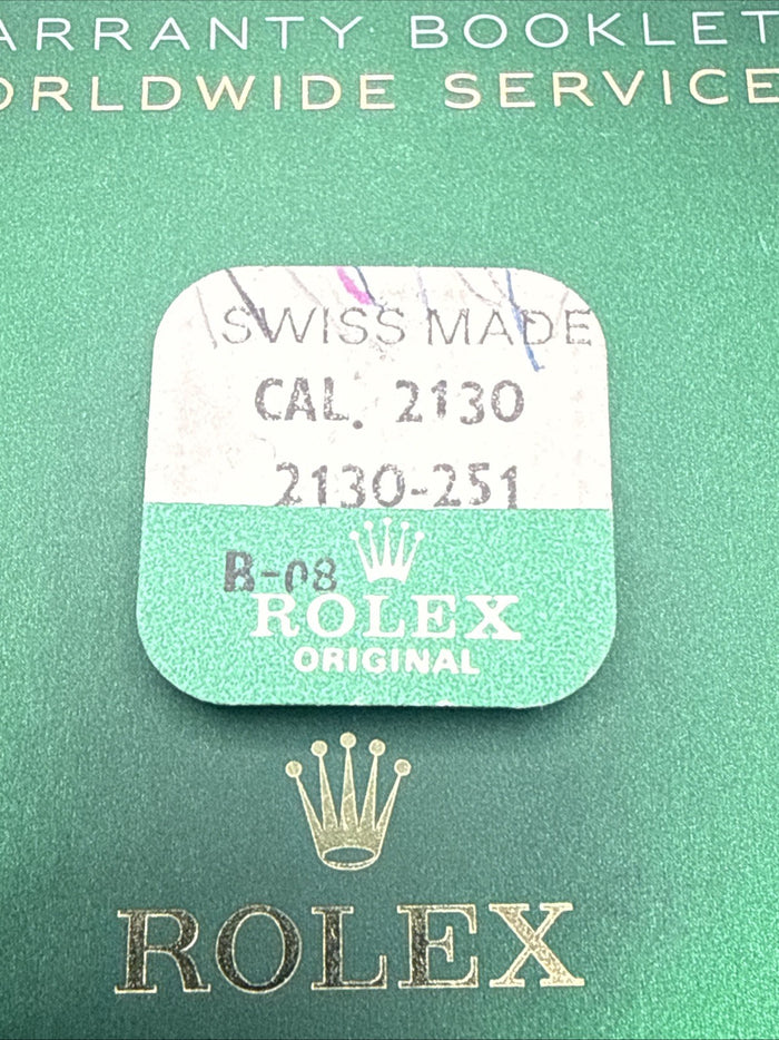 ROLEX 2130 Intemediate Setting Wheel Cod. 2130-251 Calib: 2130