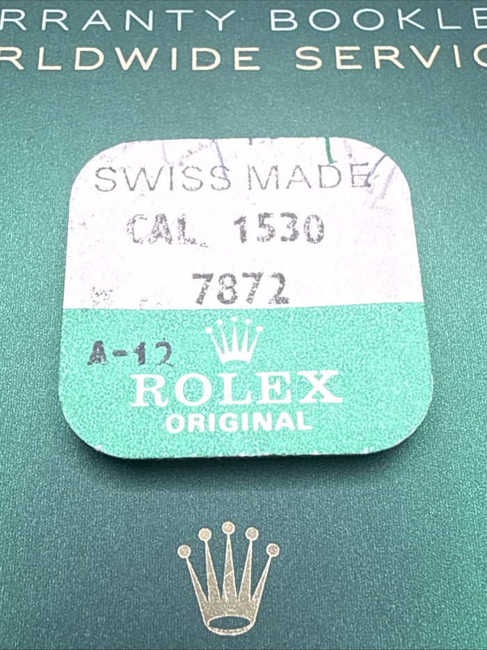 Genuine Rolex Cal 1530 Part 7872 Crown Wheel NOS Sealed Swiss Made A-12
