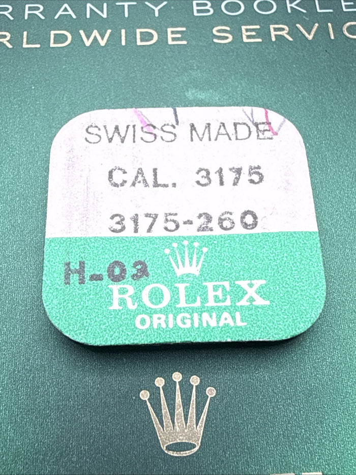 Rolex Genuine Part #3175-260 Caliber 3175 GMT Factory Sealed NOS