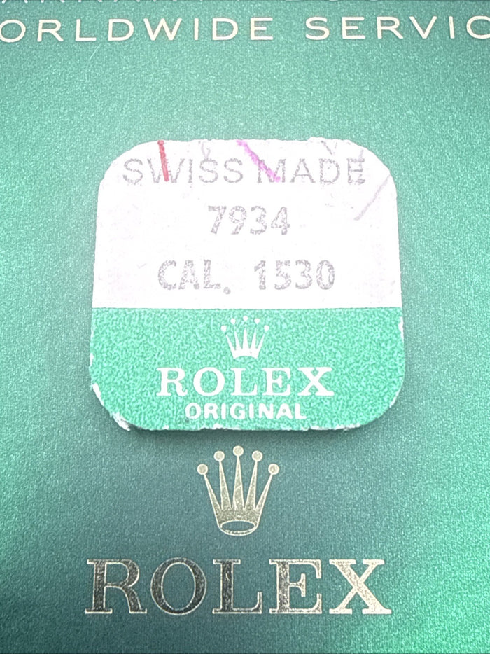 New Genuine Rolex Cal 1530 Part 7934 Spring With Axle For In Setting