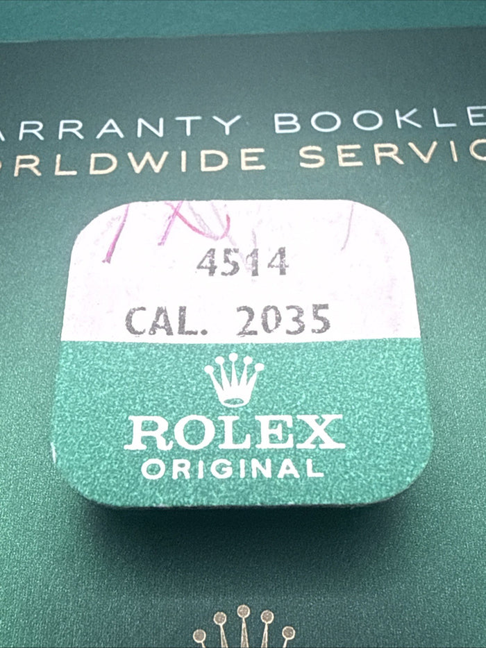 Rolex Genuine Swiss Made Part #4514 Caliber 2035 Factory Sealed NOS Original