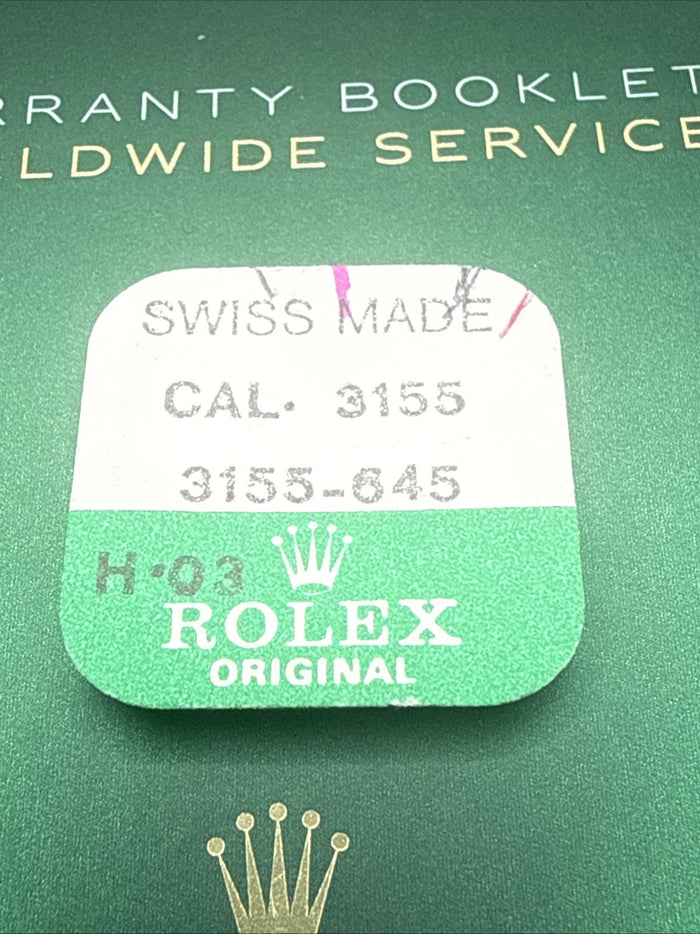 Rolex 3155 645 Date Corrector. Genuine Factory Sealed. Genuine NOS Swiss Made