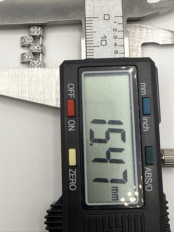 Bust Down Jubilee Link 15.50mm Rolex Stainless Steel For Datejust