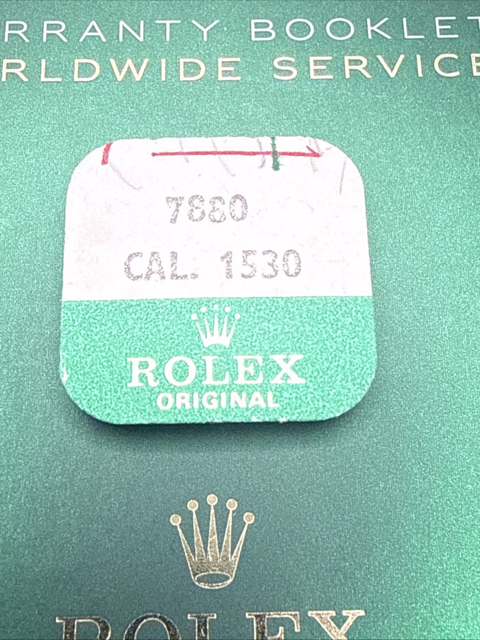 Genuine Rolex Cal 1530 Part 7880 Click Spring Factory Sealed Swiss Made NOS