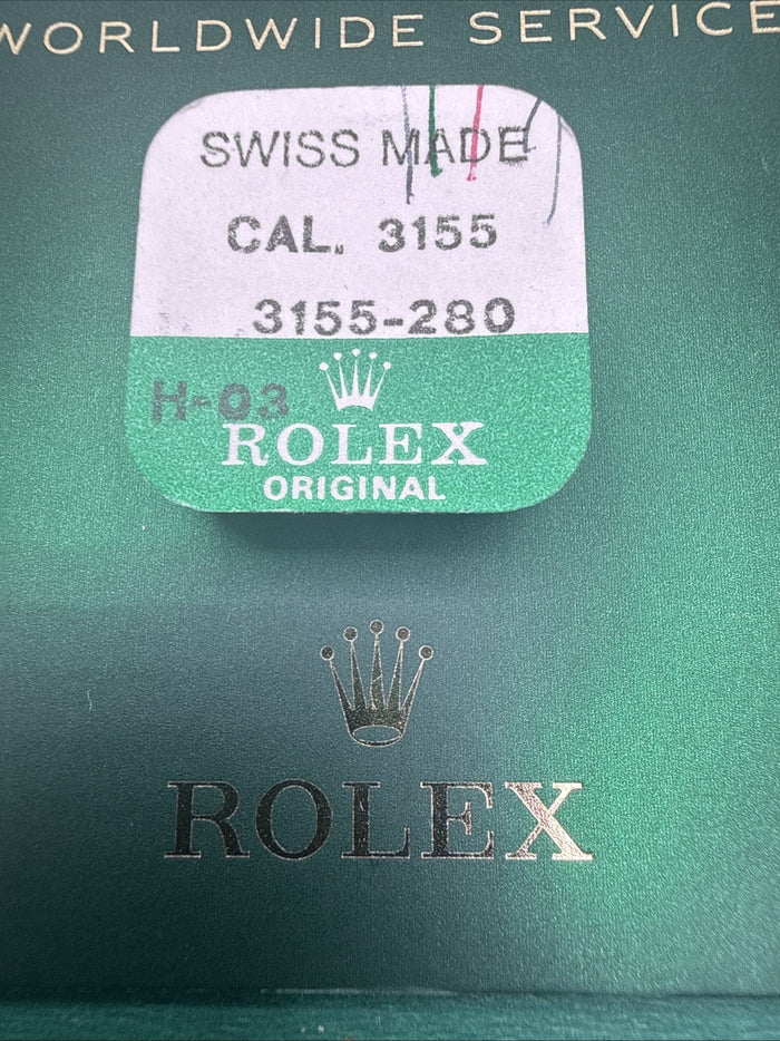 Genuine Rolex OEM Cal. 3155 Part 280 Hour Wheel NOS Factory Sealed Swiss Made